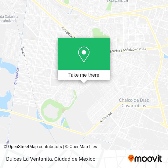 Dulces La Ventanita map