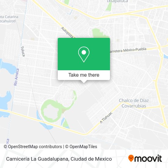 Carnicería La Guadalupana map
