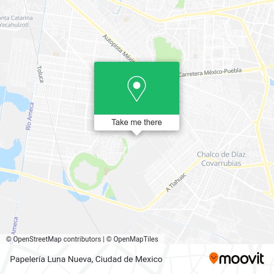 Papelería Luna Nueva map