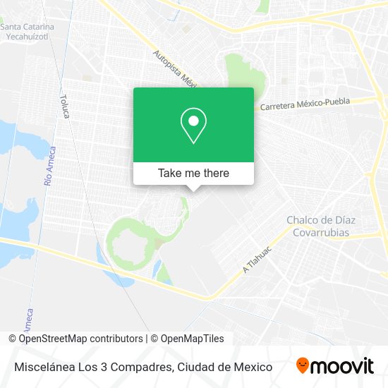 Miscelánea Los 3 Compadres map