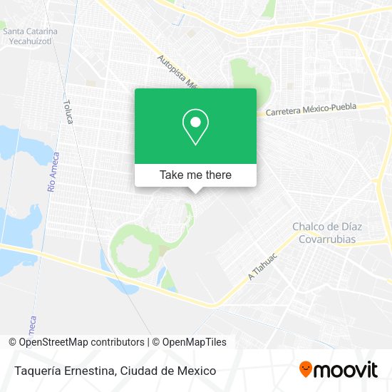 Taquería Ernestina map