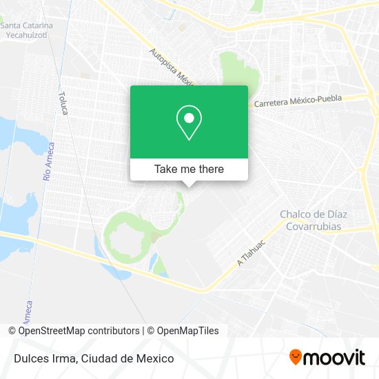 Mapa de Dulces Irma