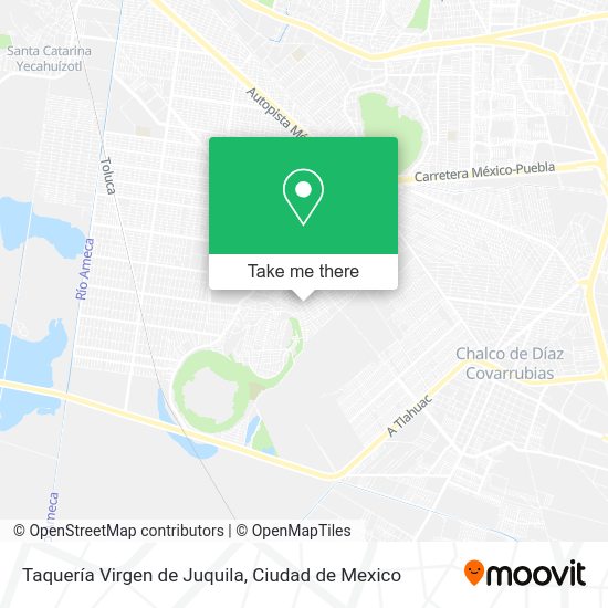Taquería Virgen de Juquila map