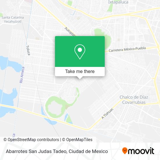 Abarrotes San Judas Tadeo map