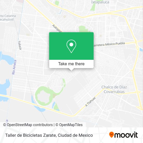 Mapa de Taller de Bicicletas Zarate