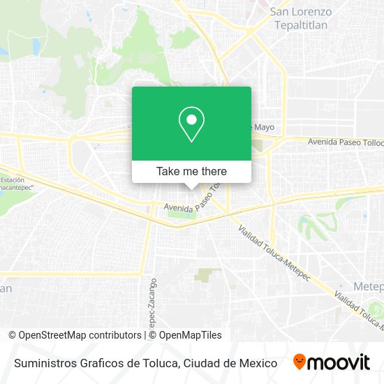 Suministros Graficos de Toluca map