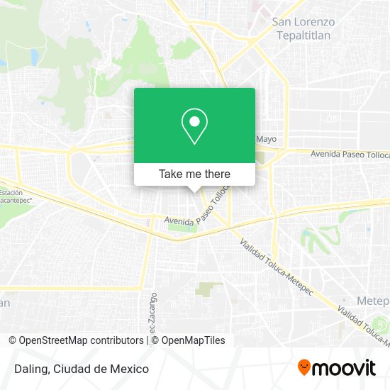 Mapa de Daling