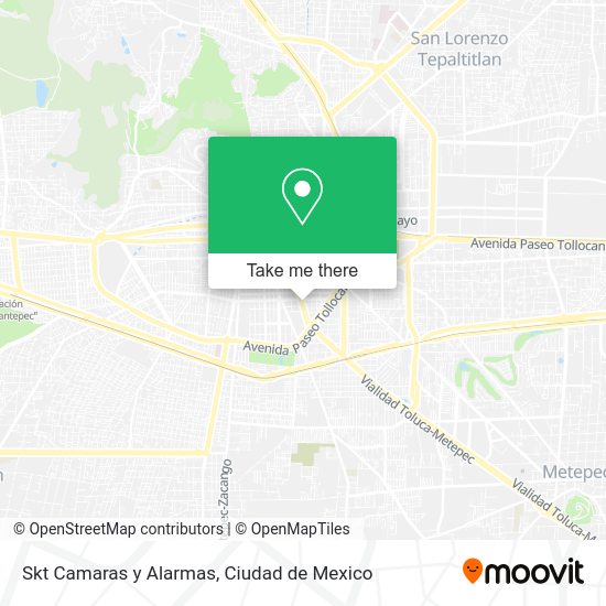 Skt Camaras y Alarmas map
