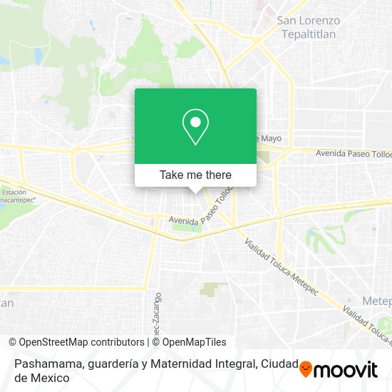 Pashamama, guardería y Maternidad Integral map