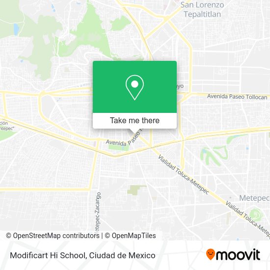 Modificart Hi School map