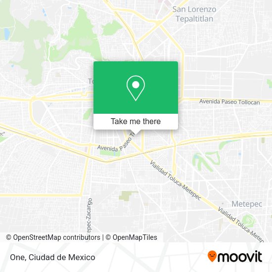 Mapa de One