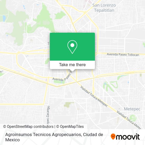 Agroinsumos Tecnicos Agropecuarios map