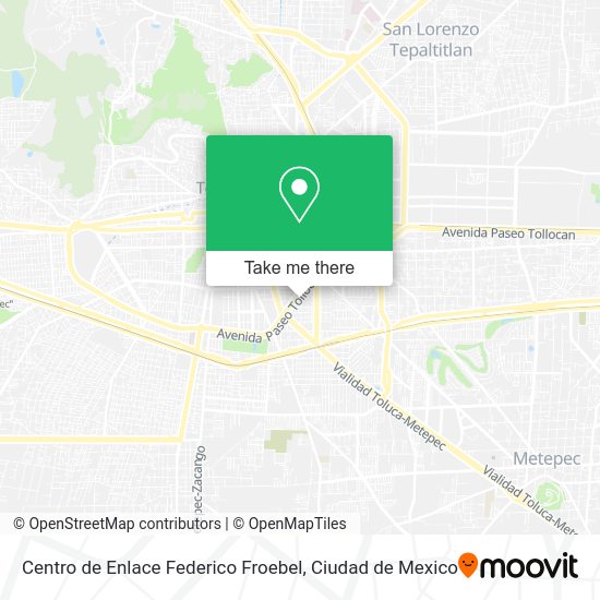 Centro de Enlace Federico Froebel map