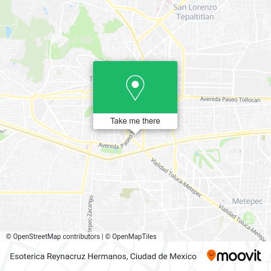 Esoterica Reynacruz Hermanos map