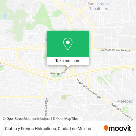 Clutch y Frenos Hidraulicos map