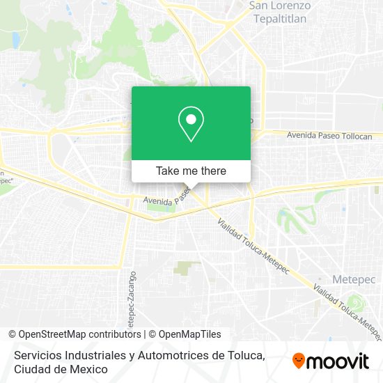 Servicios Industriales y Automotrices de Toluca map