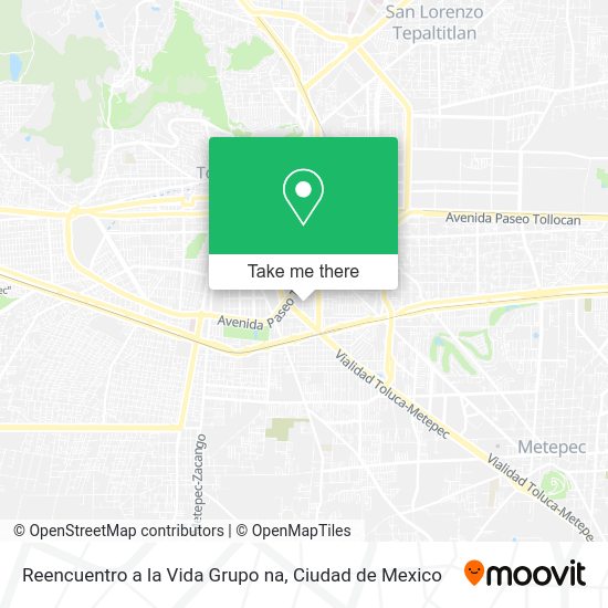Reencuentro a la Vida Grupo na map