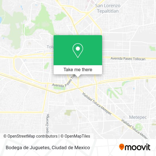 Bodega de Juguetes map