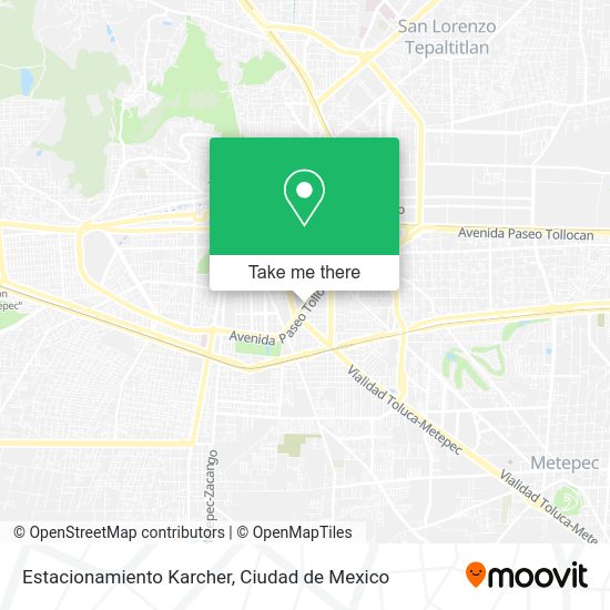 Estacionamiento Karcher map