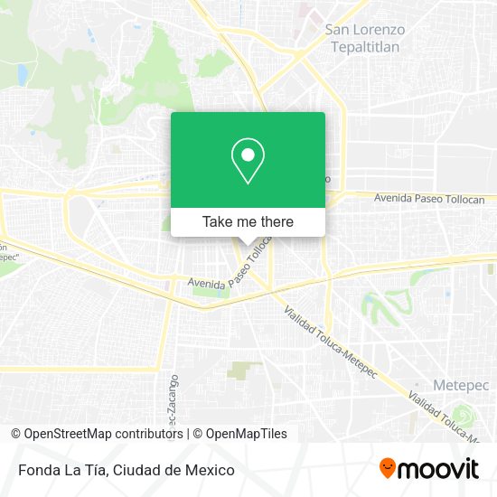 Fonda La Tía map
