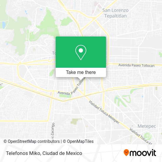 Mapa de Telefonos Miko