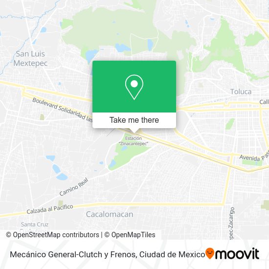 Mapa de Mecánico General-Clutch y Frenos