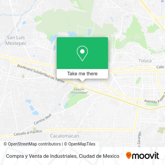 Mapa de Compra y Venta de Industriales