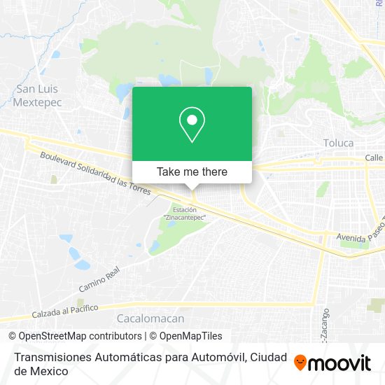 Transmisiones Automáticas para Automóvil map