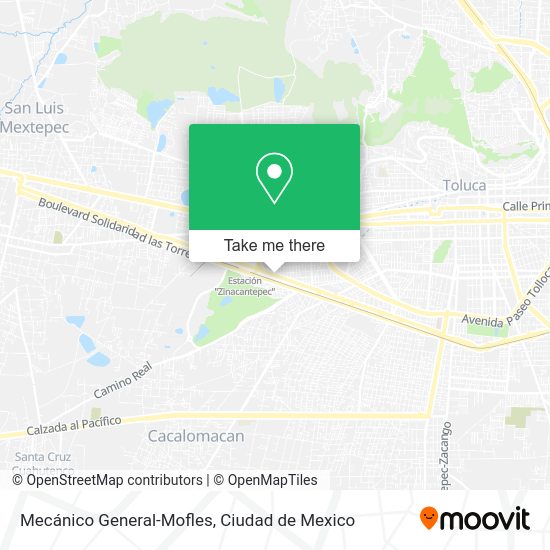 Mecánico General-Mofles map