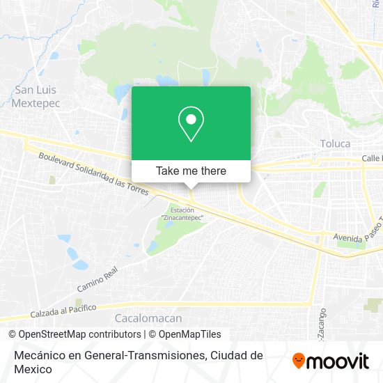 Mapa de Mecánico en General-Transmisiones