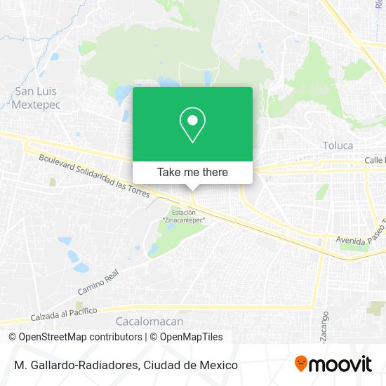 M. Gallardo-Radiadores map