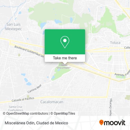 Miscelánea Odín map