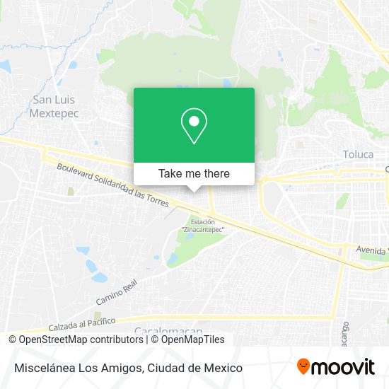 Mapa de Miscelánea Los Amigos