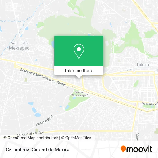 Carpintería map