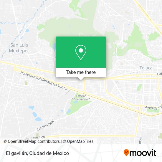 Mapa de El gavilán