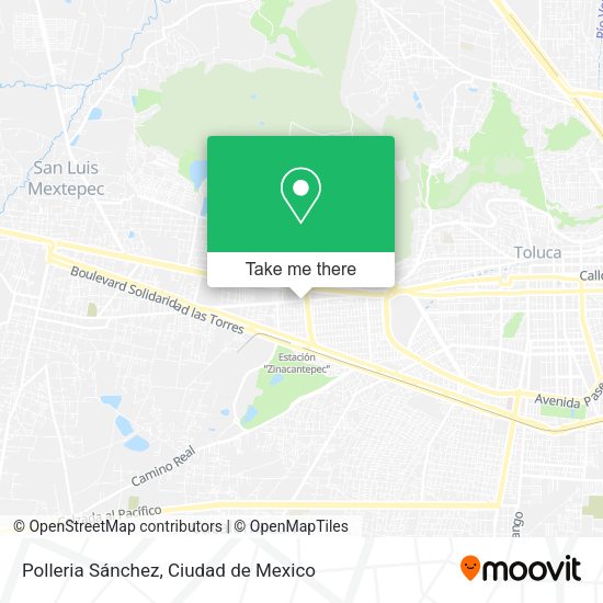 Polleria Sánchez map