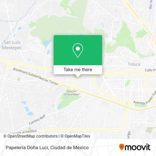 Papelería Doña Luci map