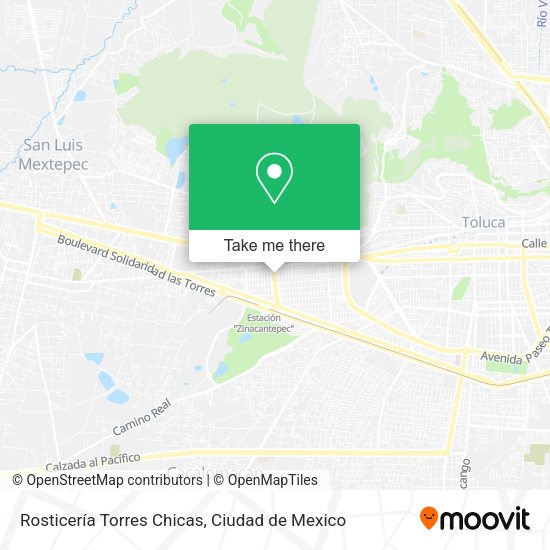 Mapa de Rosticería Torres Chicas