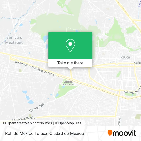 Rch de México Toluca map