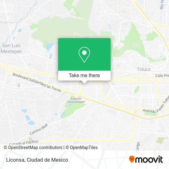 Mapa de Liconsa