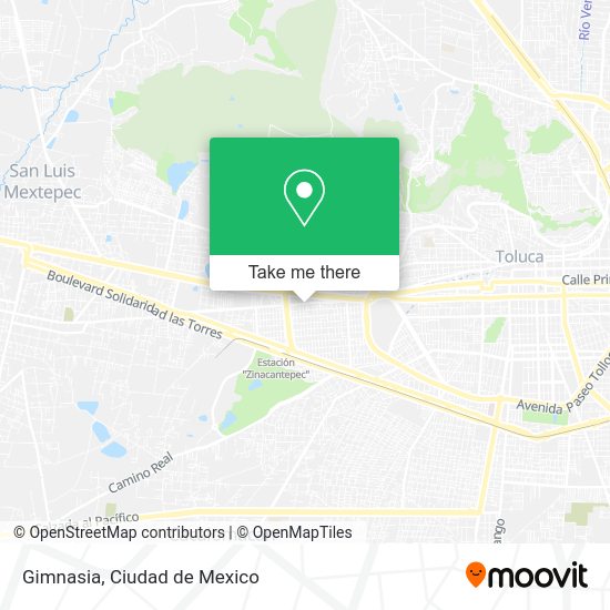 Mapa de Gimnasia