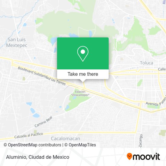 Mapa de Aluminio