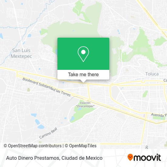 Auto Dinero Prestamos map