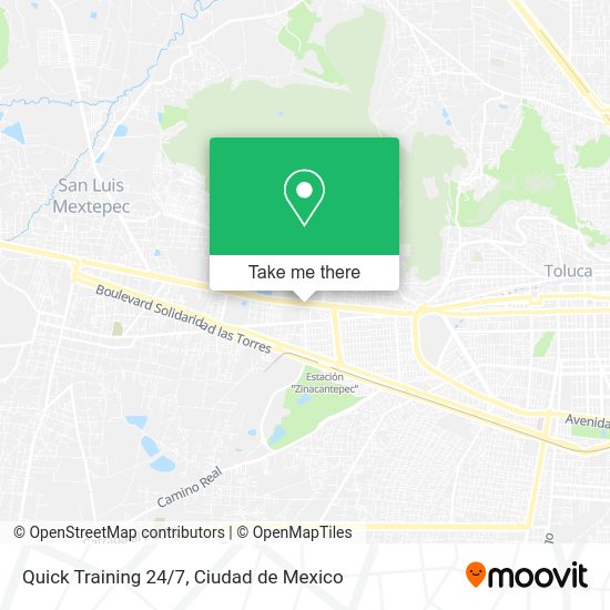 Quick Training 24/7 map