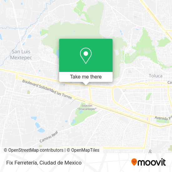Fix Ferretería map