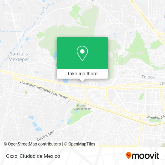 Mapa de Oxxo