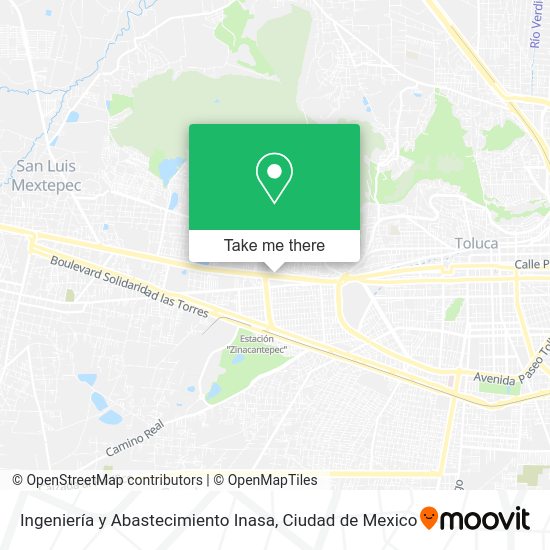 Ingeniería y Abastecimiento Inasa map