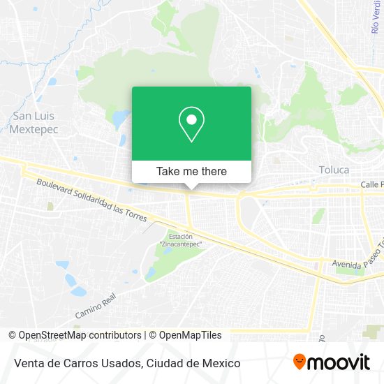 Venta de Carros Usados map