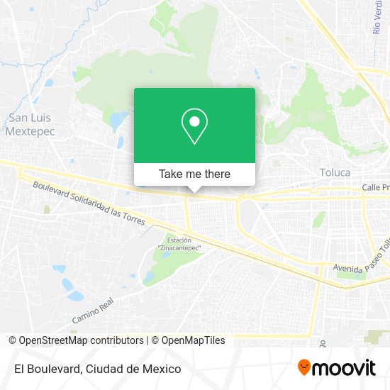 Mapa de El Boulevard