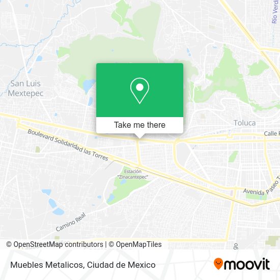 Mapa de Muebles Metalicos